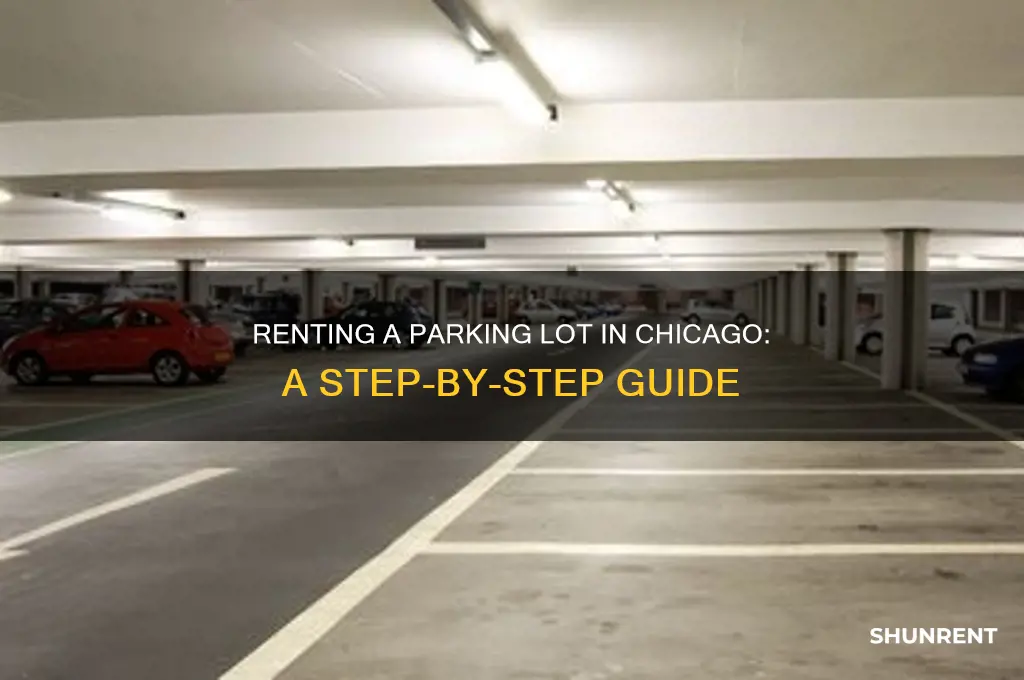 how to rent a parking lot in chicago