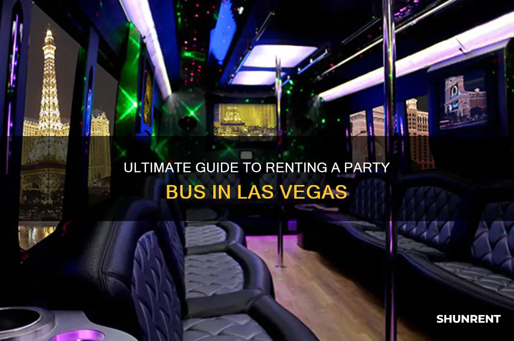 how to rent a party bus in vegas