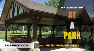 Renting a Park Pavilion: Steps to Follow