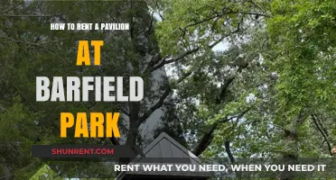 Renting a Pavilion at Barfield Park: A Step-by-Step Guide