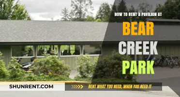 Renting a Pavilion at Bear Creek Park: A Step-by-Step Guide