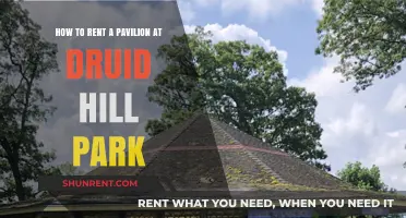 Renting a Pavilion at Druid Hill Park: A Step-by-Step Guide