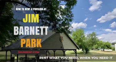 Renting a Pavilion at Jim Barnett Park: A Step-by-Step Guide