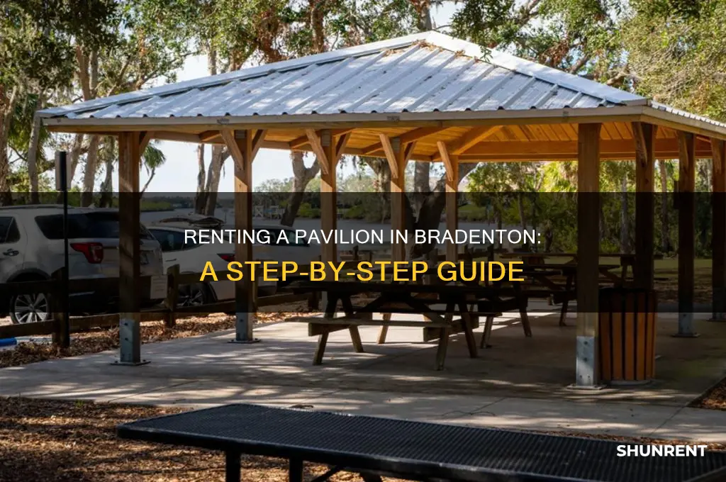 how to rent a pavilion in bradenton