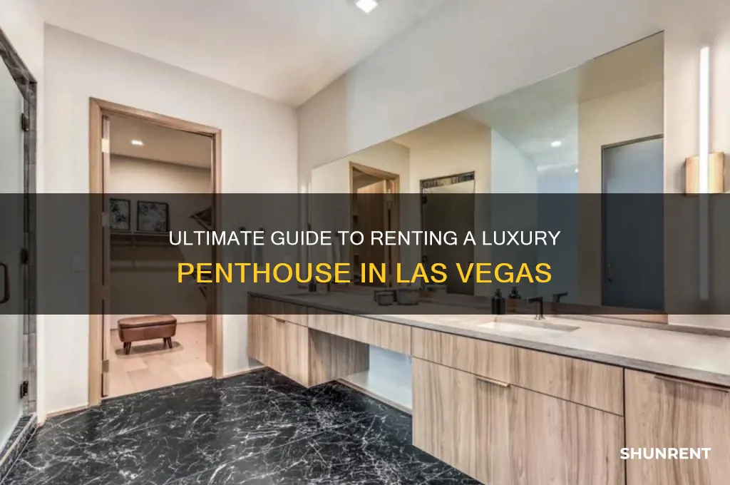 how to rent a penthouse in vegas