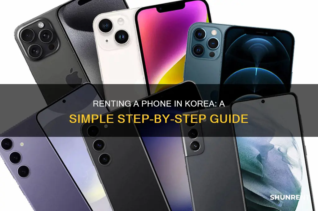 how to rent a phone in korea