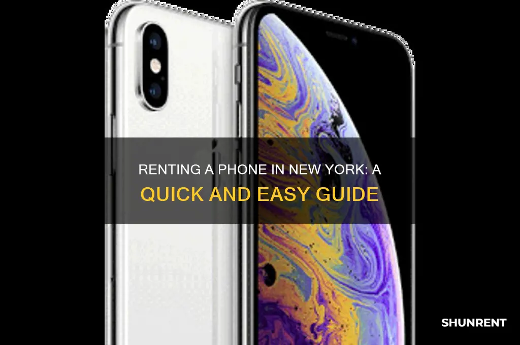 how to rent a phone new york