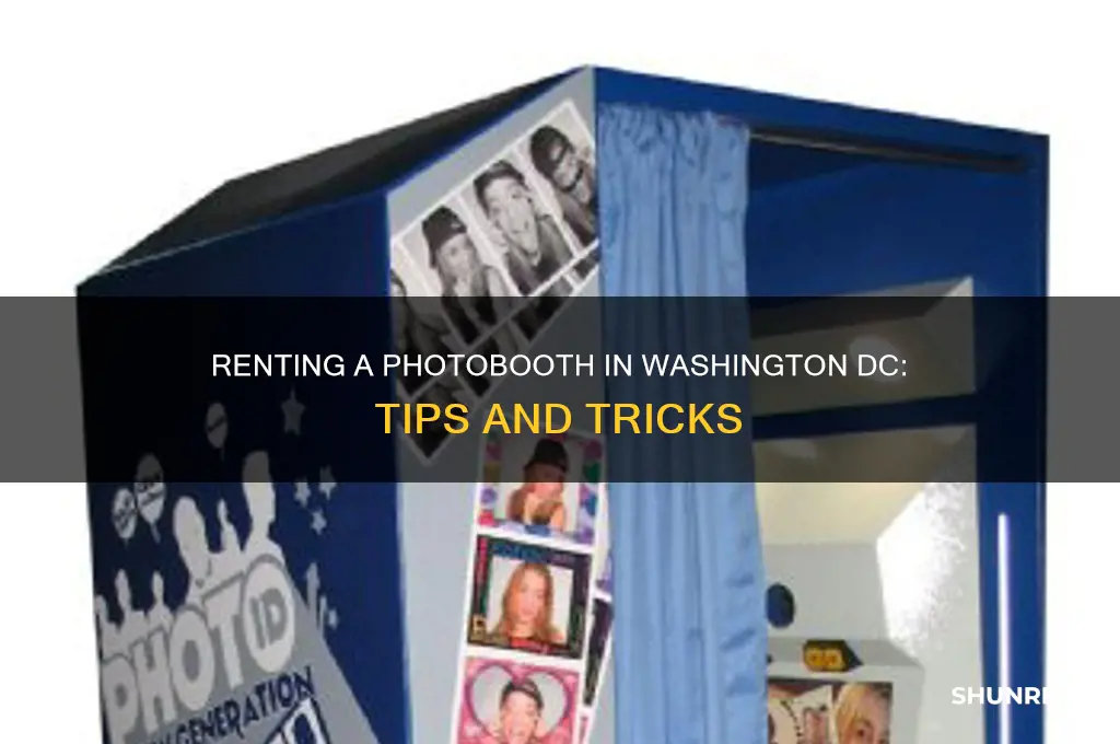 how to rent a photobooth washington dc