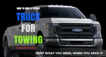 Towing Made Easy: A Step-by-Step Guide to Renting a Pickup Truck