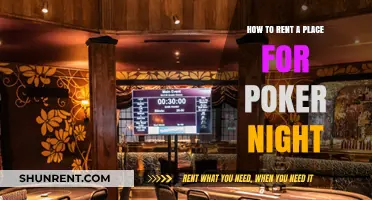 Hosting Poker Night: Tips for Renting the Perfect Venue