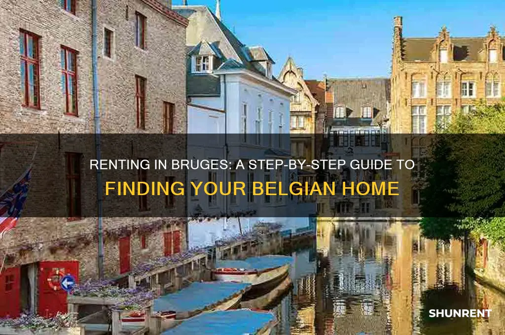 how to rent a place in bruges belgium