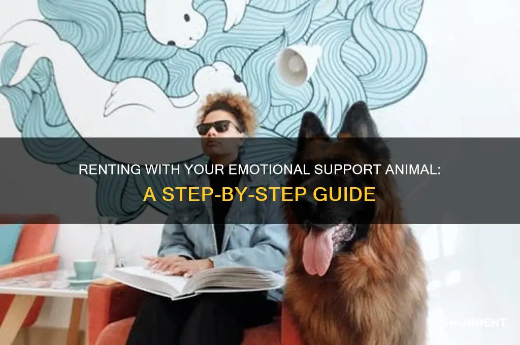 how to rent a place with a emotional support animal