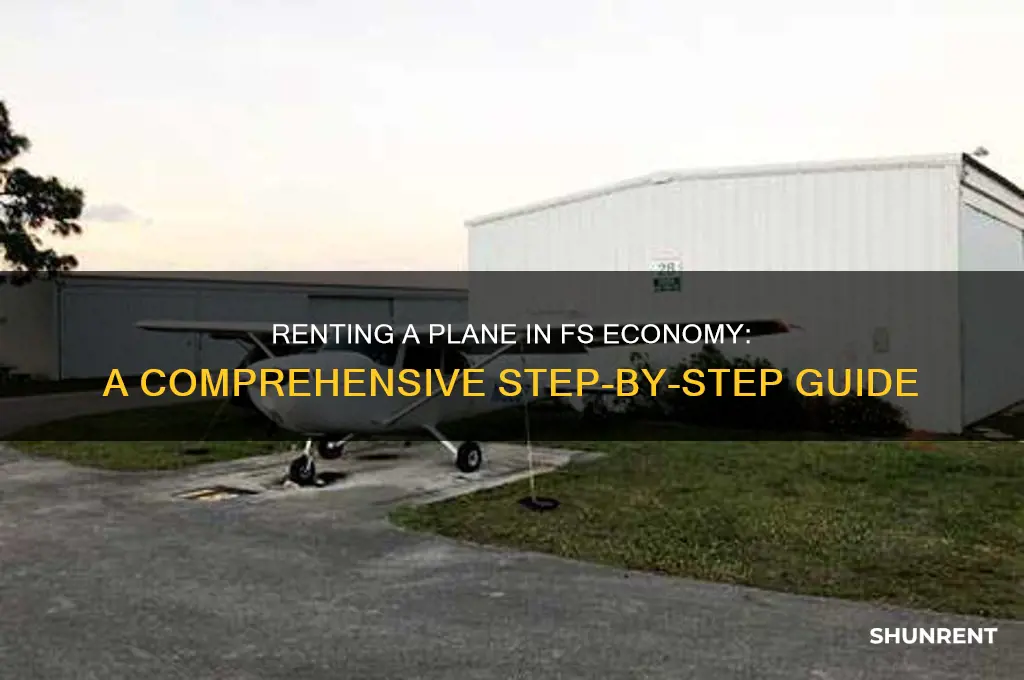 how to rent a plane in fseconomy