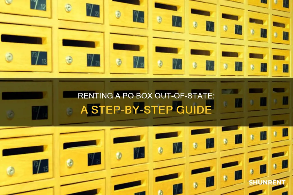 how to rent a po box in another state