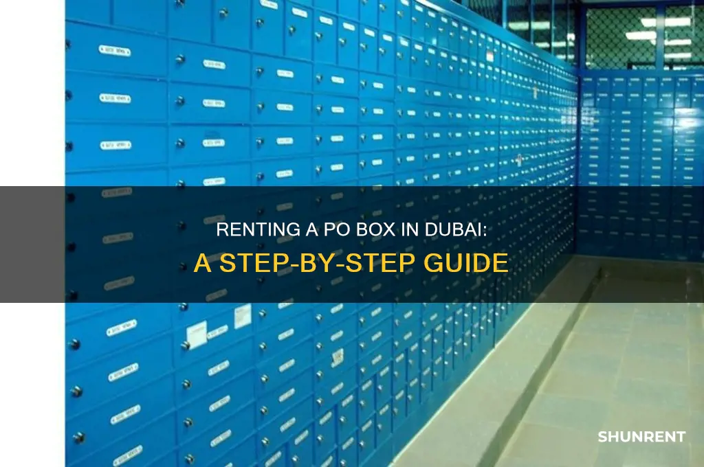 how to rent a po box in dubai