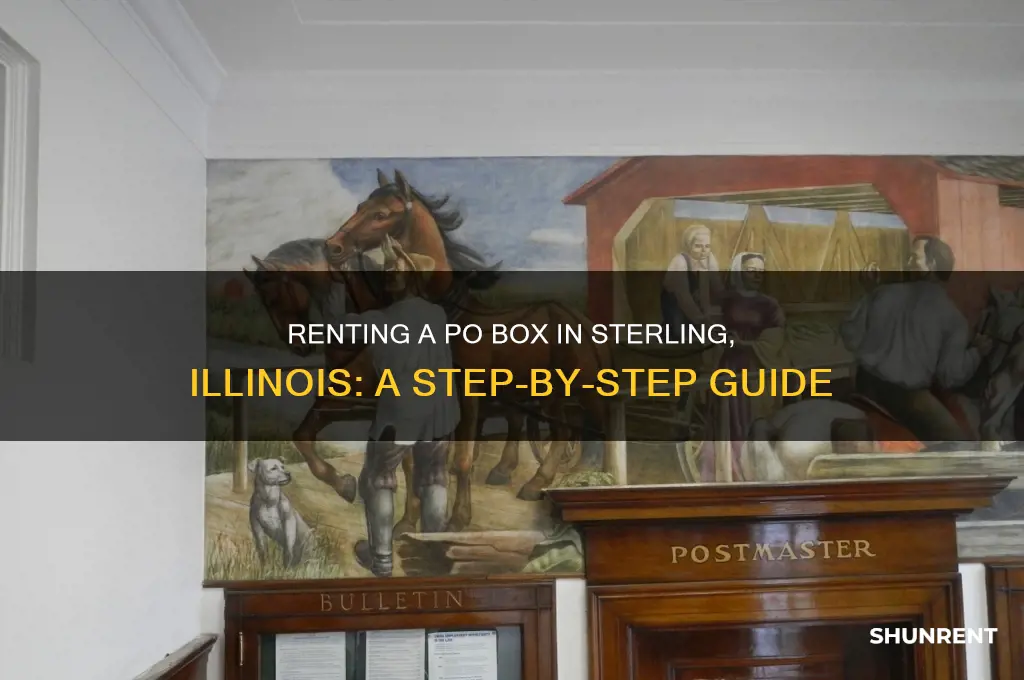 how to rent a po box in sterling illinois