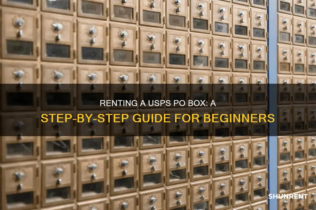 how to rent a po box usps