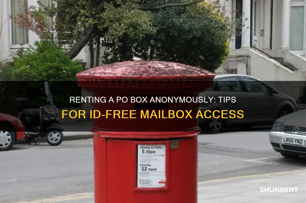 how to rent a po box without id