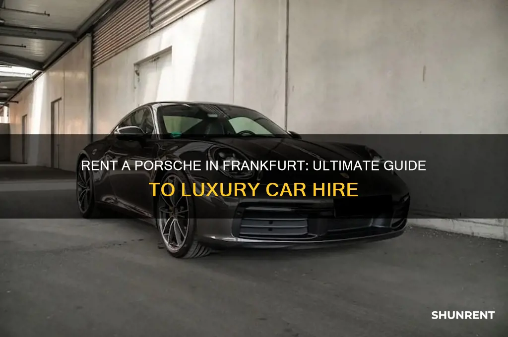 how to rent a porsche in frankfurt germany