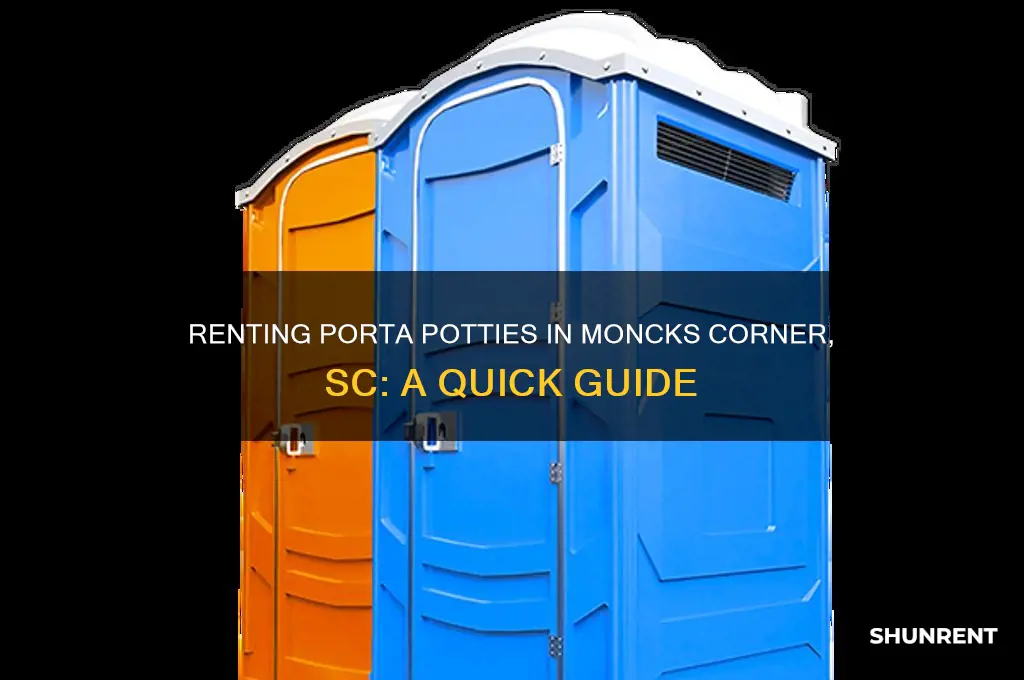 how to rent a portapotty moncks corner sc