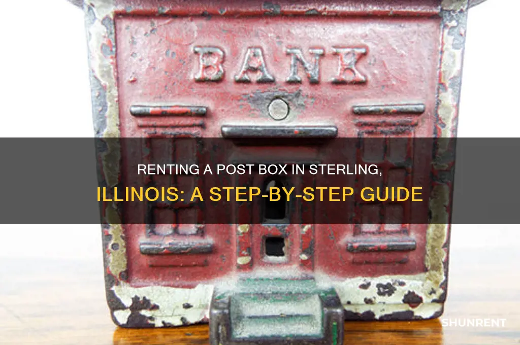 how to rent a post box in sterling illinois