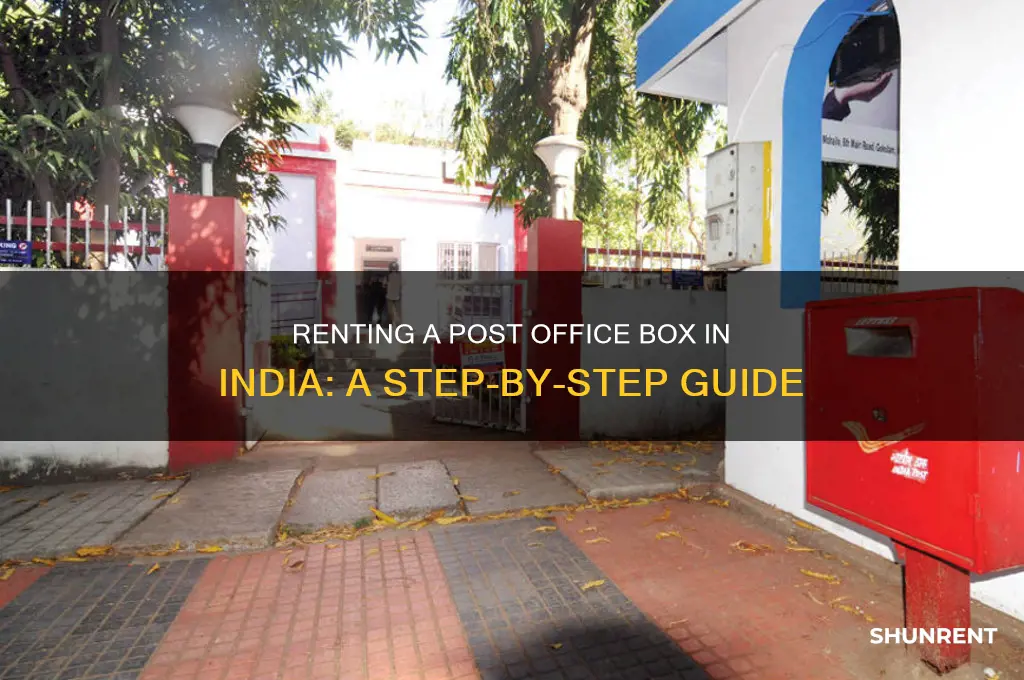 how to rent a post office box in india