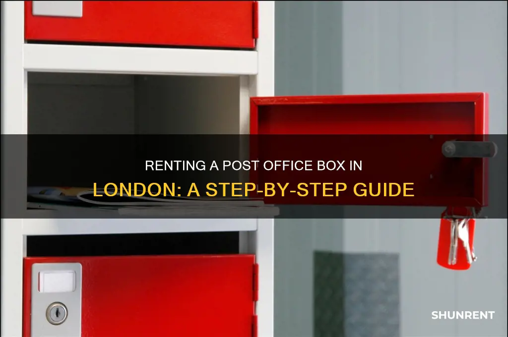 how to rent a post office box in london