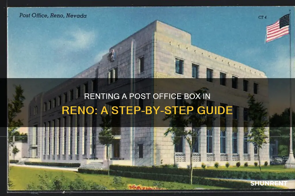 how to rent a post office box in reno
