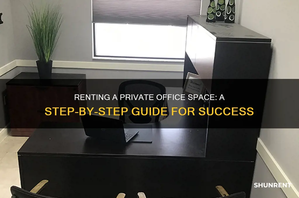 how to rent a private office space