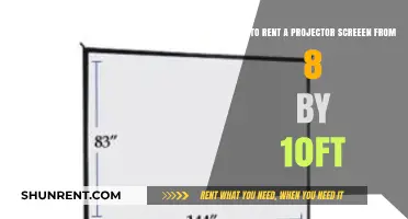 Renting a Projector Screen: 8x10ft Setup Guide for Events