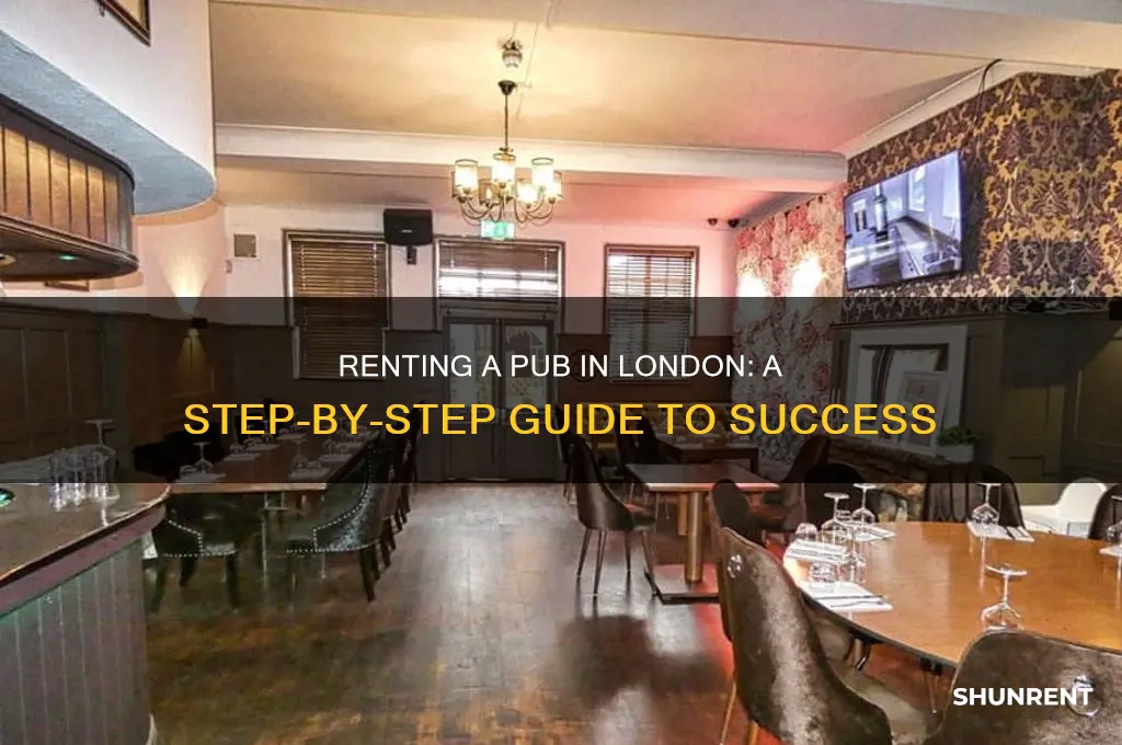 how to rent a pub in london