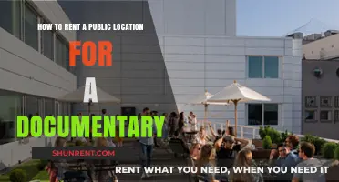 Renting Public Spaces: A Guide for Documentary Filmmakers