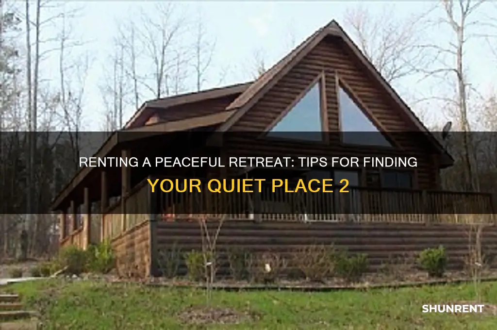 how to rent a quiet place 2