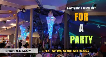 Renting a Restaurant for Your Party: A Step-by-Step Guide