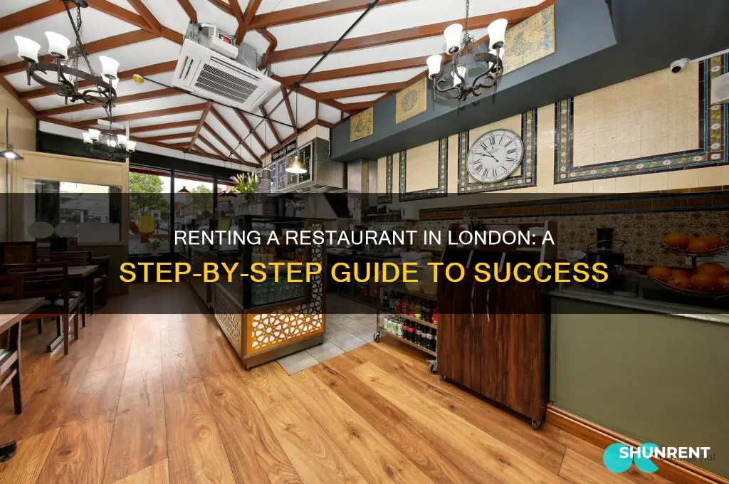 how to rent a restaurant in london