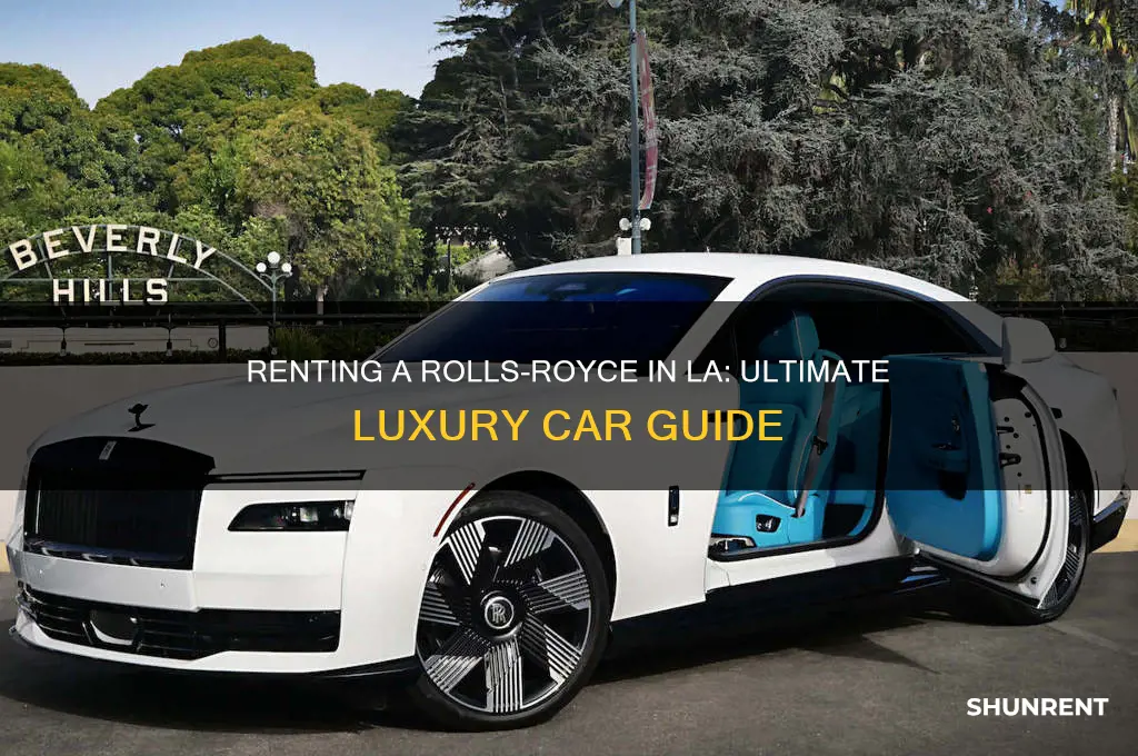 how to rent a rolls royce in la