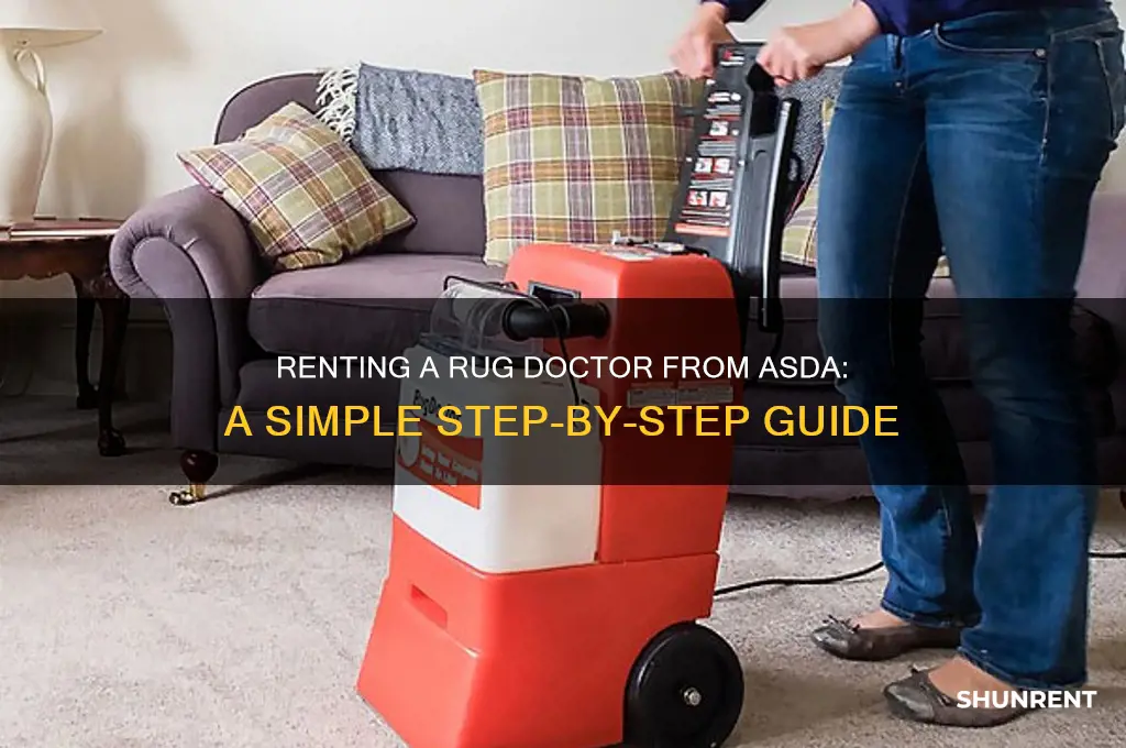 how to rent a rug doctor from asda