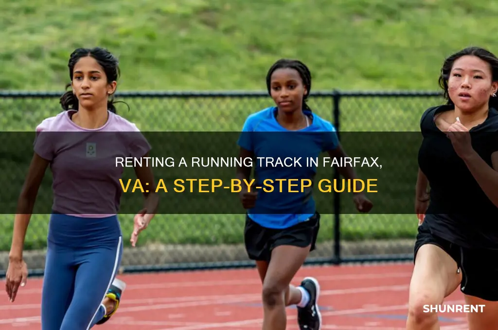 how to rent a running track in fairfax va