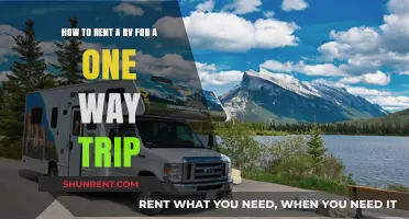 One-Way RV Rental Guide: Tips for Planning Your Trip