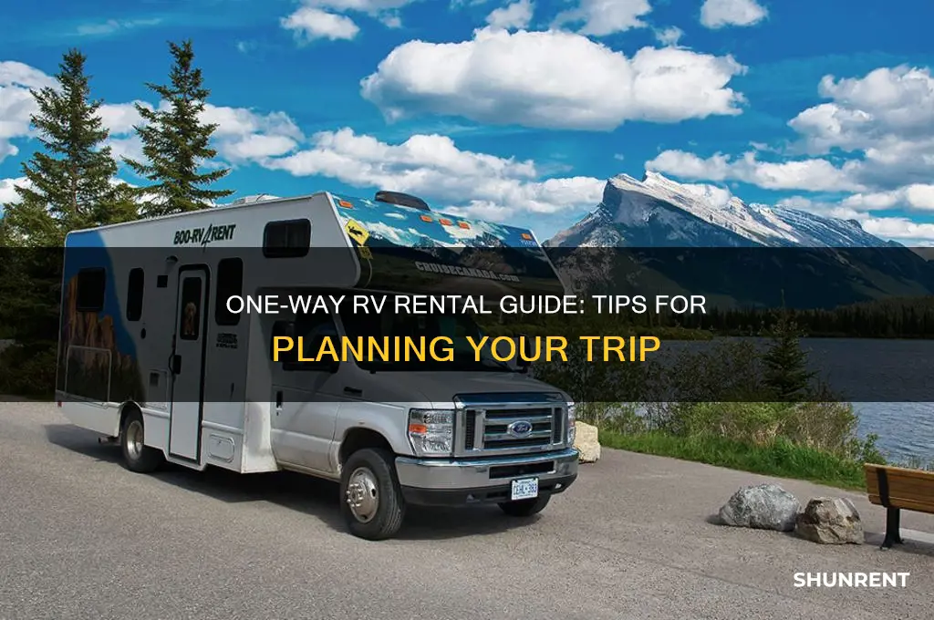 how to rent a rv for a one way trip