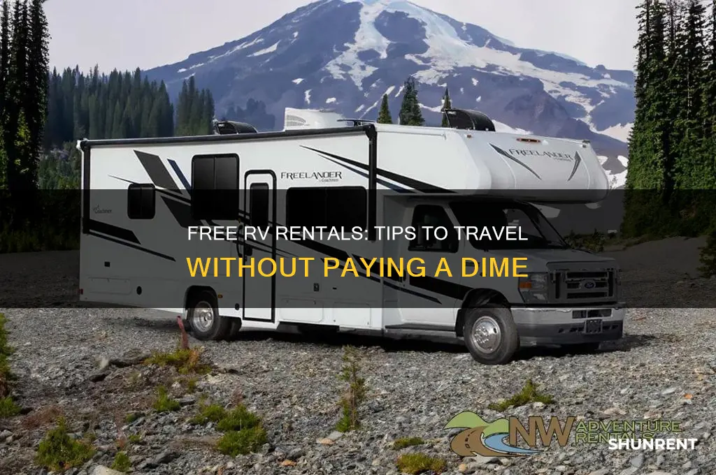 how to rent a rv for free