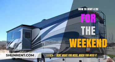 Renting an RV for a Weekend Getaway
