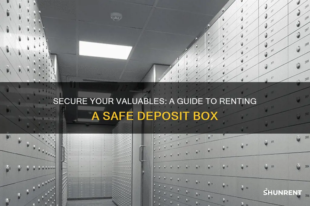 how to rent a safe deposit box