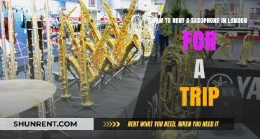 Rent a Saxophone in London: Your Ultimate Travel Guide