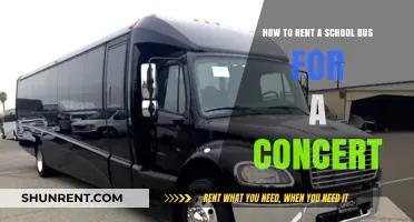 Renting a School Bus for Concerts: A Step-by-Step Guide