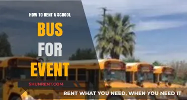 Renting a School Bus for Events: A Step-by-Step Guide