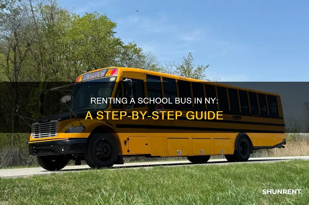 how to rent a school bus ny