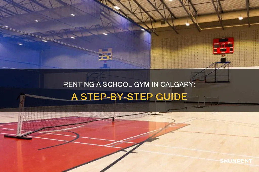 how to rent a school gym in calgary