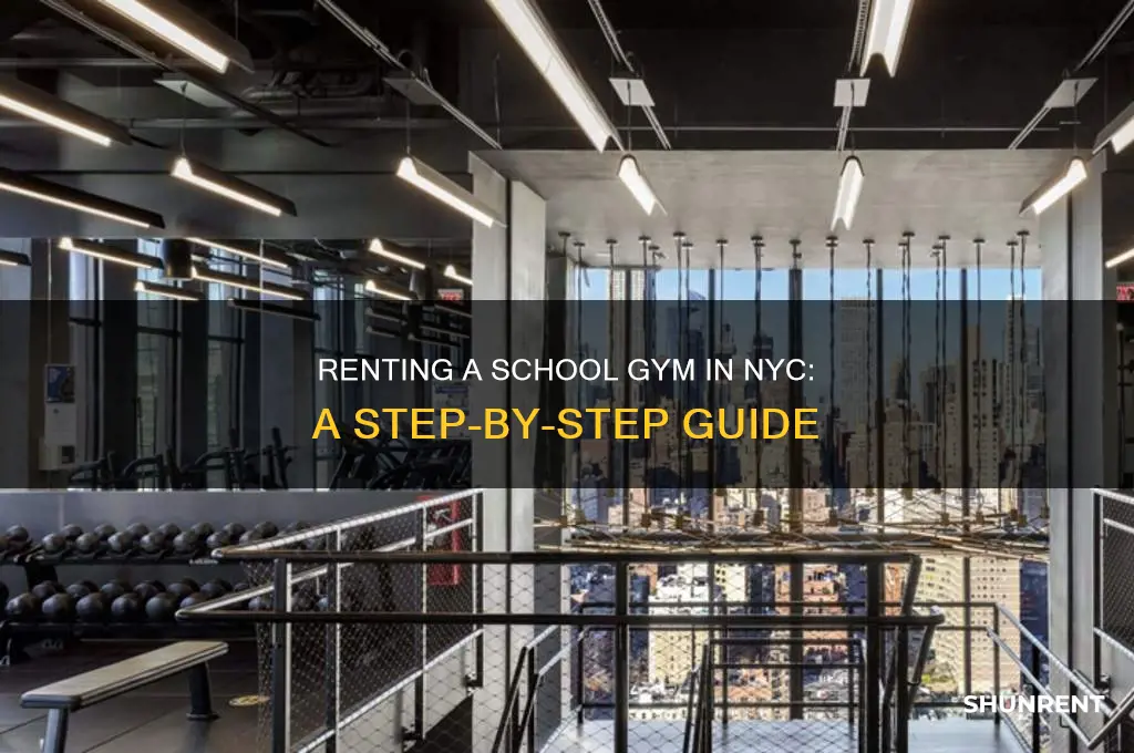 how to rent a school gym nyc