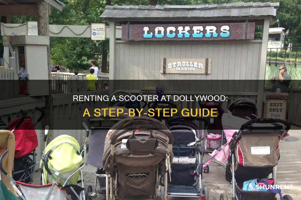 how to rent a scooter at dollywood